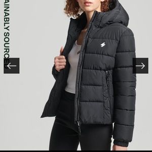 Superdry Hooded Spirit Sports Puffer Jacket